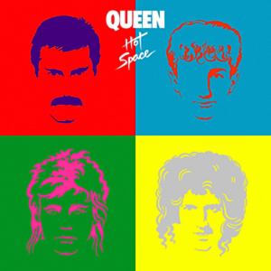 An image of the band Queen's album called Hot Space